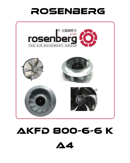 AKFD 800-6-6 K A4 Rosenberg