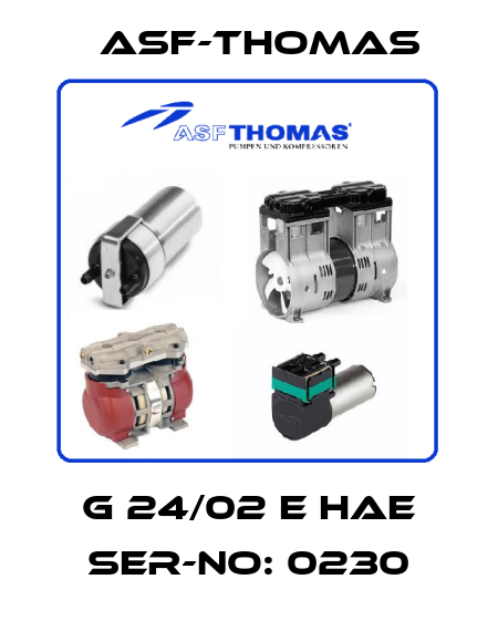 G 24/02 E HAE SER-NO: 0230 ASF-Thomas