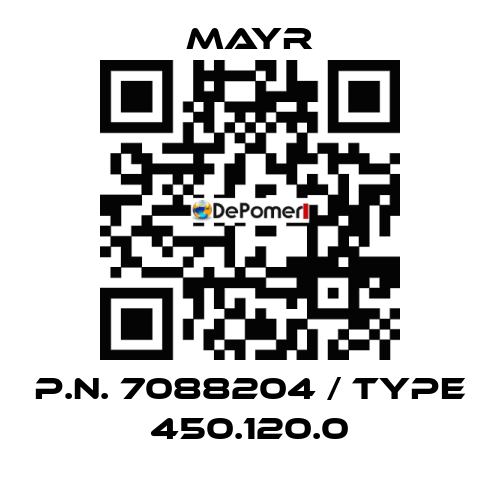 p.n. 7088204 / type 450.120.0 Mayr
