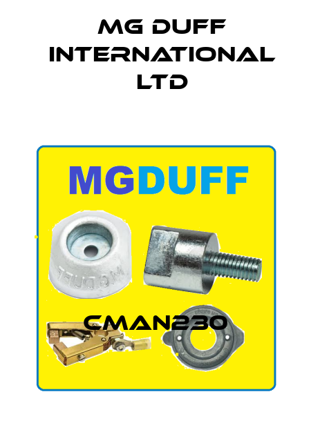 CMAN230 MG DUFF INTERNATIONAL LTD