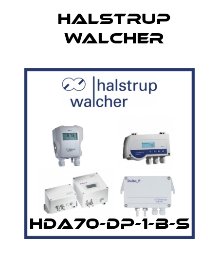 hda70-dp-1-b-s Halstrup Walcher