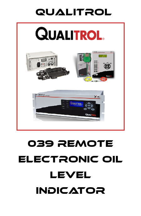 039 Remote Electronic Oil Level Indicator Qualitrol
