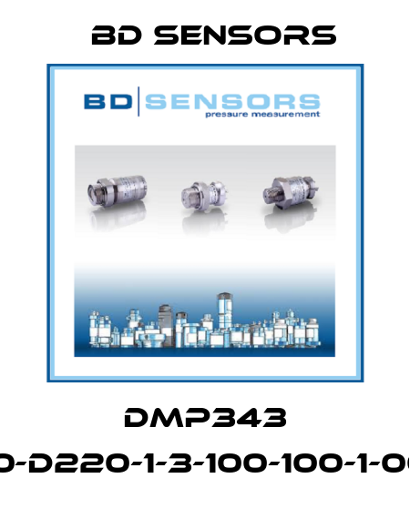 DMP343 100-d220-1-3-100-100-1-000 Bd Sensors