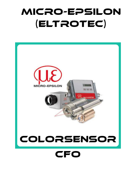 colorSENSOR CFO Micro-Epsilon (Eltrotec)