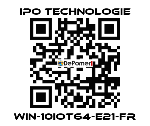 WIN-10IOT64-E21-FR IPO Technologie