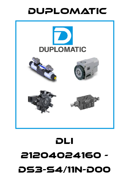 DLI 21204024160 - DS3-S4/11N-D00 Duplomatic
