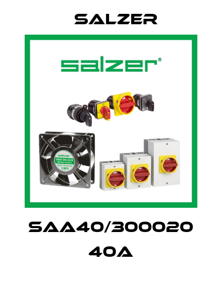 SAA40/300020 40A Salzer