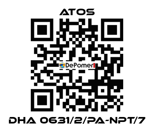 DHA 0631/2/PA-NPT/7 Atos