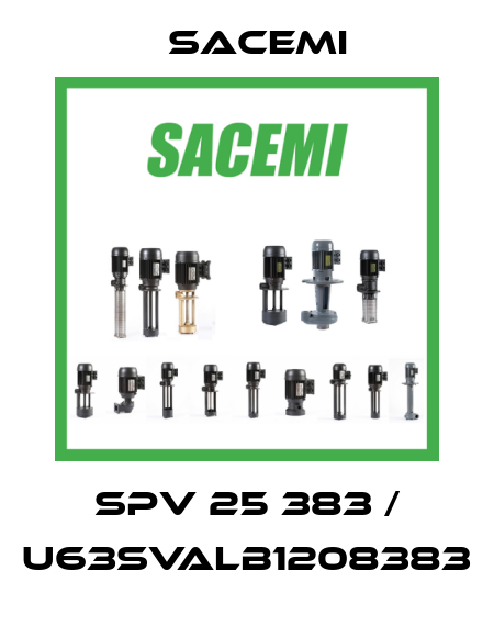 SPV 25 383 / U63SVALB1208383 Sacemi