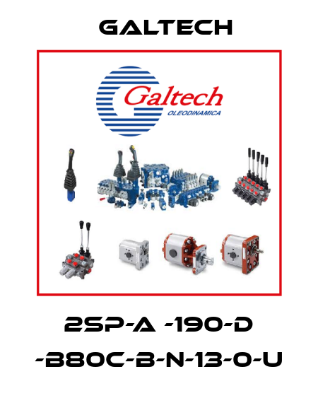 2SP-A -190-D -B80C-B-N-13-0-U Galtech