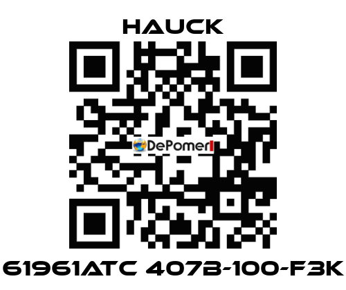 61961ATC 407B-100-F3K HAUCK