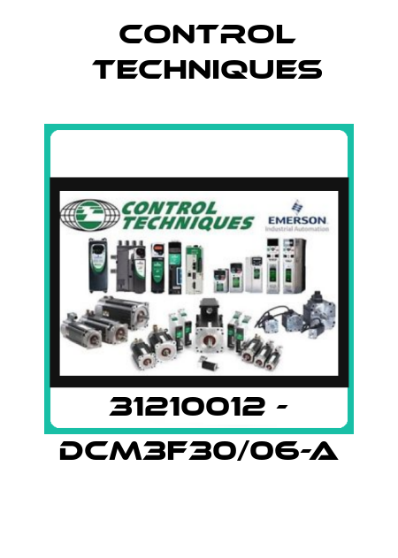 31210012 - DCM3F30/06-A Control Techniques