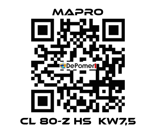 CL 80-Z HS  kW7,5 Mapro