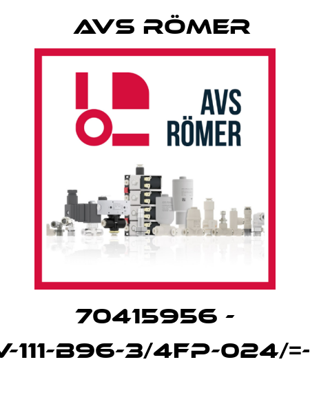 70415956 - EGV-111-B96-3/4FP-024/=-M9 Avs Römer