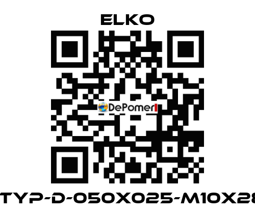 GP-DZ-TYP-D-050X025-M10X28-NR57 Elko