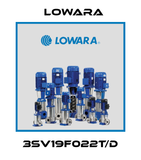 3SV19F022T/D Lowara