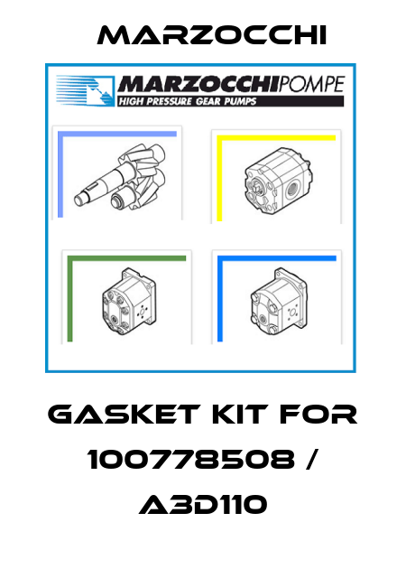 Gasket kit for 100778508 / A3D110 Marzocchi