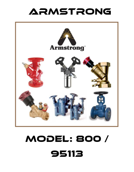 Model: 800 / 95113 Armstrong