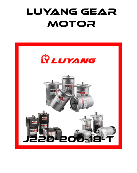 J220-200-18-T Luyang Gear Motor