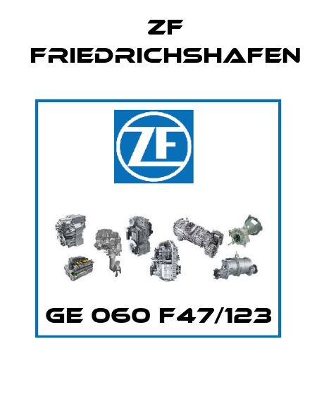 GE 060 F47/123 ZF Friedrichshafen