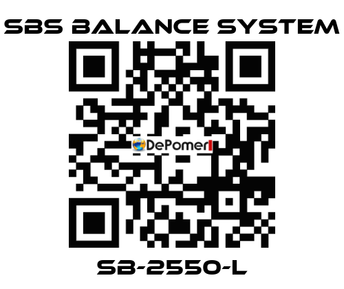 SB-2550-L SBS BALANCE SYSTEM
