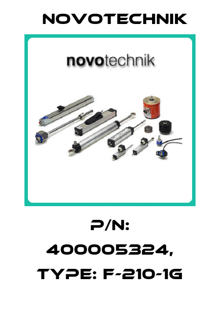 P/N: 400005324, Type: F-210-1G Novotechnik