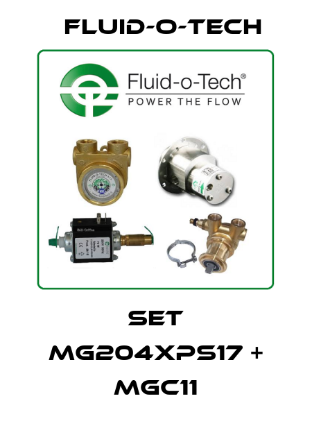 Set MG204XPS17 + MGC11 Fluid-O-Tech