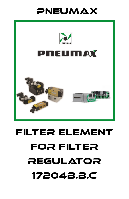 filter element for filter regulator 17204B.B.C Pneumax