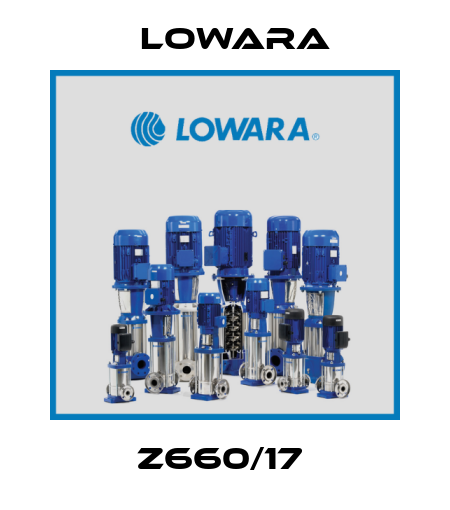Z660/17  Lowara