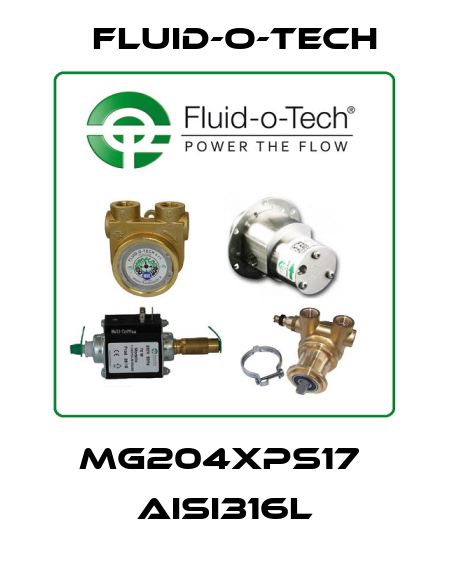 MG204XPS17  AISI316L Fluid-O-Tech