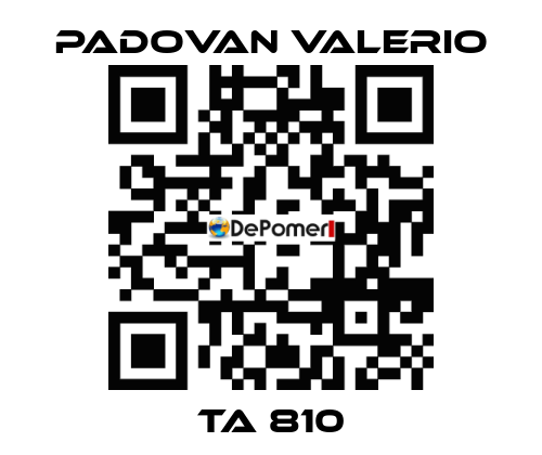 TA 810 PADOVAN VALERIO