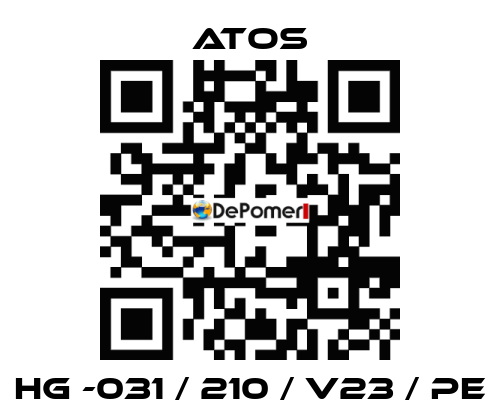 HG -031 / 210 / V23 / PE Atos