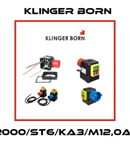 K2000/ST6/KA3/M12,0A/P Klinger Born