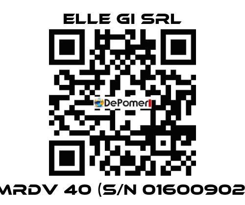 MRDV 40 (S/N 01600902) ELLE GI SRL