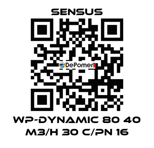 Wp-Dynamic 80 40 m3/h 30 c/PN 16 Sensus