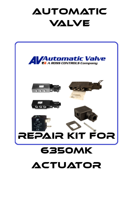 Repair kit for 6350MK actuator Automatic Valve