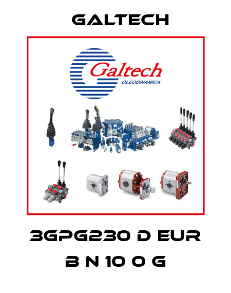 3GPG230 D EUR B N 10 0 G Galtech
