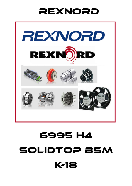 6995 H4 SOLIDTOP BSM K-18 Rexnord