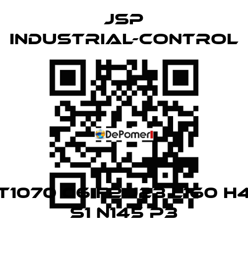 T1070 06 F2 J23 L160 H4 S1 N145 P3 JSP Industrial-Control