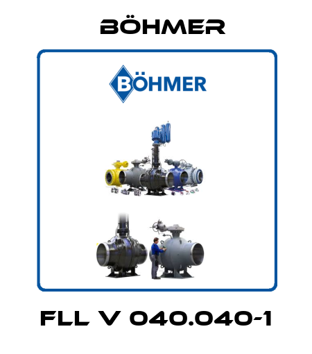FLL V 040.040-1 Böhmer