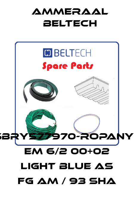 SBRY577970-Ropanyl EM 6/2 00+02 light blue AS FG AM / 93 ShA Ammeraal Beltech