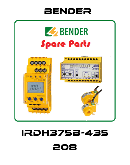 IRDH375B-435 208 Bender