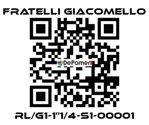 RL/G1-1"1/4-S1-00001 Fratelli Giacomello
