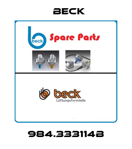 984.333114B Beck