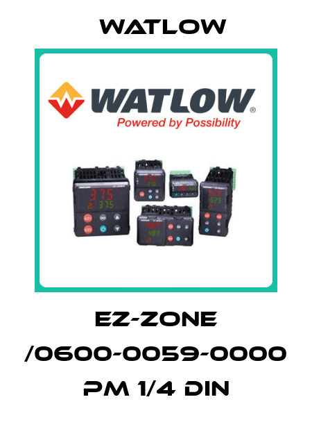 EZ-ZONE /0600-0059-0000 PM 1/4 DIN Watlow