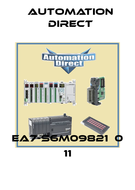 EA7-S6M09821В0 11 Automation Direct