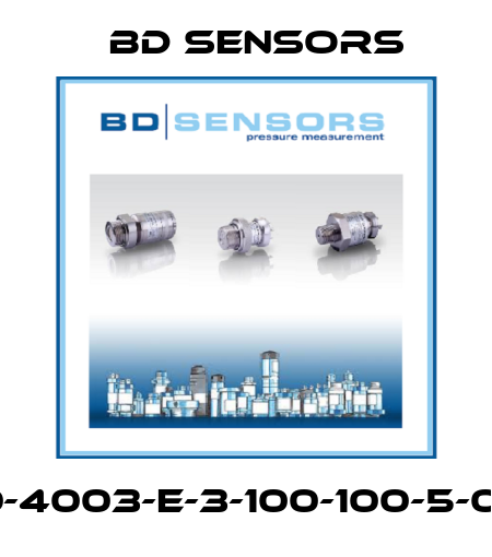 130-4003-E-3-100-100-5-000 Bd Sensors