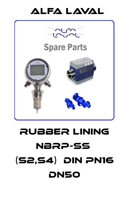 Rubber Lining NBRP-SS  (S2,S4)  DIN PN16 DN50 Alfa Laval