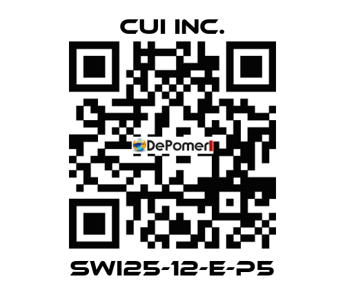 SWI25-12-E-P5 CUI Inc.