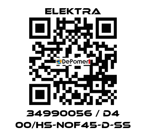 34990056 / D4 00/HS-NOF45-D-SS ELEKTRA